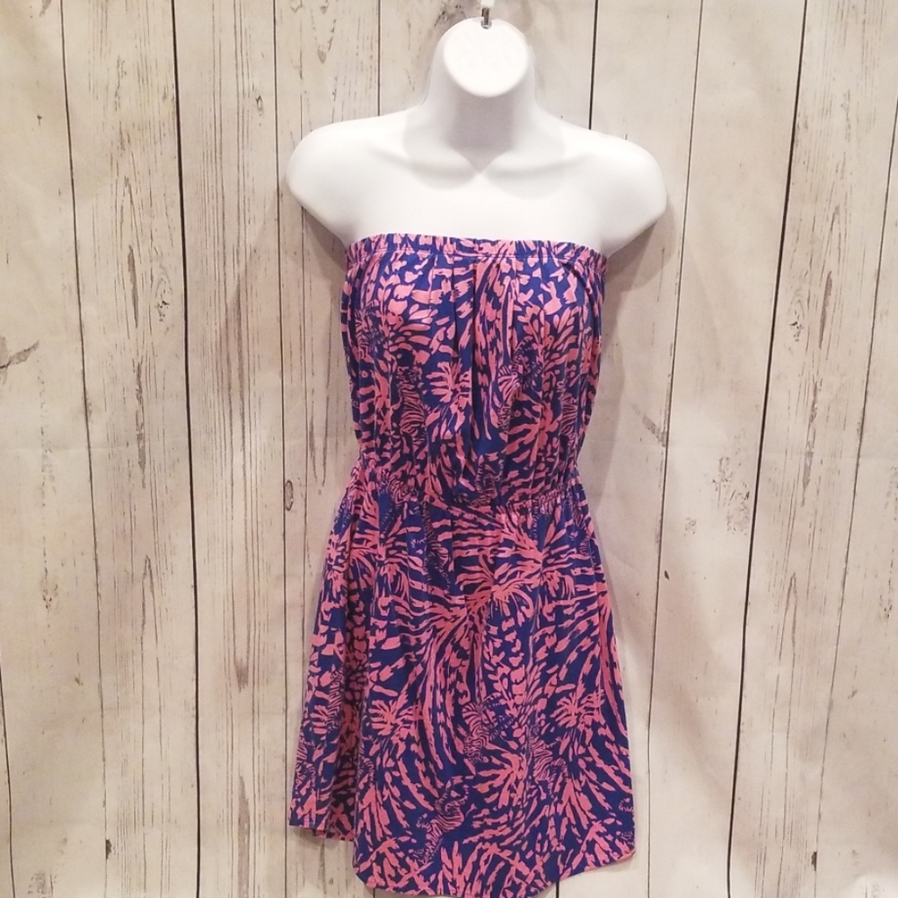 NWOT BARELY WORN Lilly Pulitzer Zebra Sun Dress!